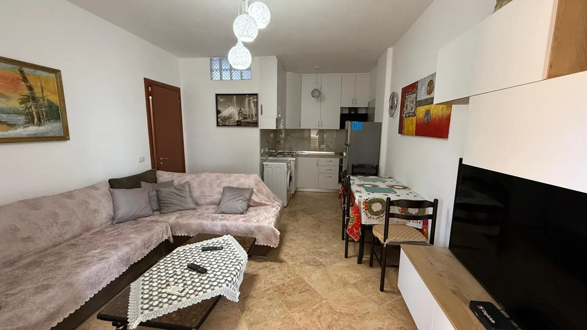 Apartament 1+1 Golem Albanien